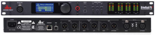 dbx DriveRack PA2, Lautsprecher Management, 2 In / 6 Out